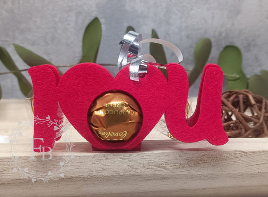 SPARSET Lollifigur "I Love you" für Schokolade (35er Set)