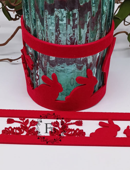 Paketpreis Borte Hasen sitzend mit Blumen 5er Set Höhe 10 cm Stückpreis ab 2.97 Euro zzgl. 19% MwSt.