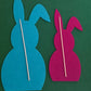 Hase A mit abgeschnittenen Boden Holzfigur 30 cm  8er Set ( 8 Figuren/4 Sets) Stückpreis ab  1,62€ zzgl. 19% MwSt.