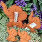Elefant 10 cm, Einfach mit Gravur, 10er Set, Stückpreis 0,43€ zzgl. Mwst.