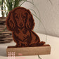 Holzfigur, Dackel langhaar, 2teilig, Stückpreis 1,92€ zzgl. Mwst