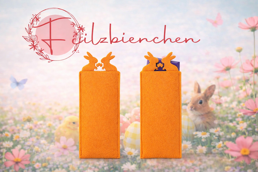 🐰🍫 Schokotasche Hase – "lila" 🍫🐰