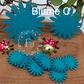 Blume B und C, 10 cm (10er Set)