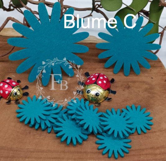 Blume B und C, 10 cm (10er Set)