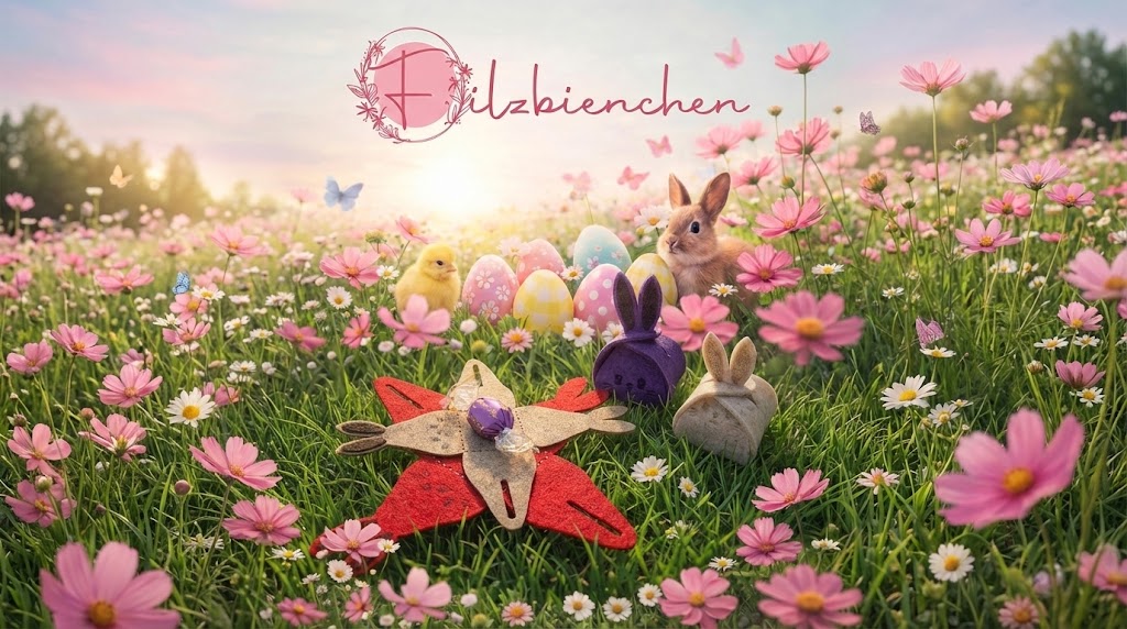 🐰✨ Neu im Filzbienchen-Shop: Steckbox Hasengesicht – klein 15er Set, ohne Farbwahl, Stückpreis 0,60€ zzgl. Mwst ✨🐰