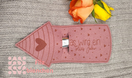 Karte Haus für Schokoriegel  2er Set Stückpreis ab 1.20 Euro zzgl. 19% MwSt.