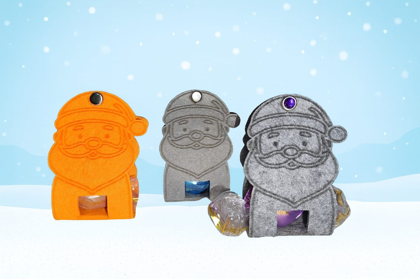 Aufsteller Santa, Sparset ohne Farbwahl, 10 Stk. Stückpreis 0,60€ zzgl. Mwst.