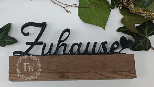 Zuhause Holzfigur B