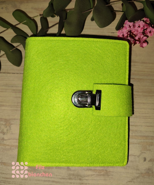 Blockhülle mit Steckschloß (Block DinA6)