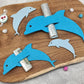 Delfin 8 cm (10er Set) Stückpreis 0.17 Euro zzgl. 19% MwSt.