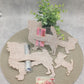 Langhaar Chihuahua  8 cm (10er Set) Stückpreis ab 0.17 Euro zzgl. 19% MwSt.