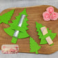 Tannenbaum A 10 cm (10er Set)