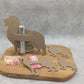 Golden Retriever Holzfigur