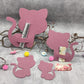 Katze ohne Gravur 8 cm (10er Set) Stückpreis ab 0.17 Euro zzgl. 19% MwSt.