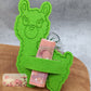 Lama stehend Graviert mit Schlitz Geld
