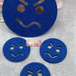 Smileys grummelig Streugut 40 Teile Stückpreis ab 0.11 Euro zzgl. 19% MwSt.