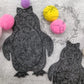 Pinguin Dame Graviert 8 cm (10er Set)