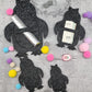Pinguin Dame Graviert 8 cm (10er Set)