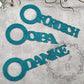 Schrift Flasche Opa