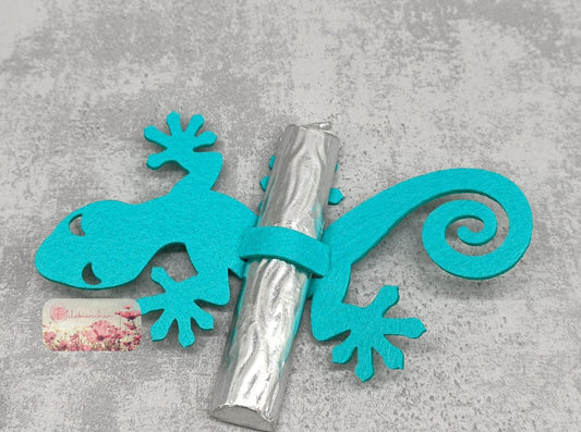 Gecko mit Schlitz Schokolade