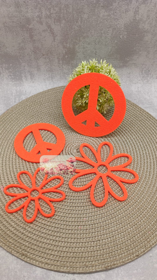 Peacezeichen10 cm (10er Set)