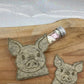 Schwein mit Gravur 10 cm (10er Set)