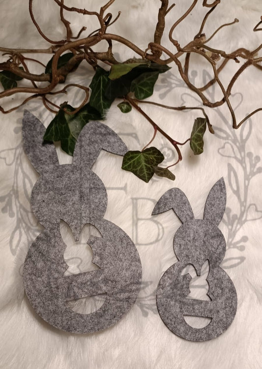 Hase in Hase 8 cm ( 10er Set )