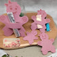 Lebkuchenmädchen Graviert 10 cm (10er Set) Stückpreis ab 0.61 Euro zzgl. 19% MwSt.