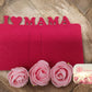 Karte mit Text "I "Herz" Mama" 3er Set Stückpreis ab 1.45 Euro zzgl. 19% MwSt.