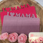 Karte mit Text "I "Herz" Mama" 3er Set Stückpreis ab 1.45 Euro zzgl. 19% MwSt.