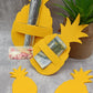 Ananas ohne Gravur mit Schlitz Geld