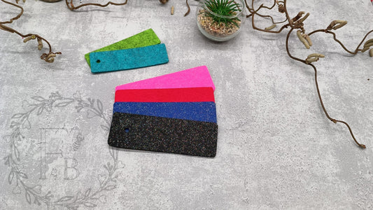 Schlüsselanhänger 3x12 cm abgerundet mit 5 mm Loch 8 er Set Stückpreis ab 0.22 Euro zzgl. 19´% MwSt.